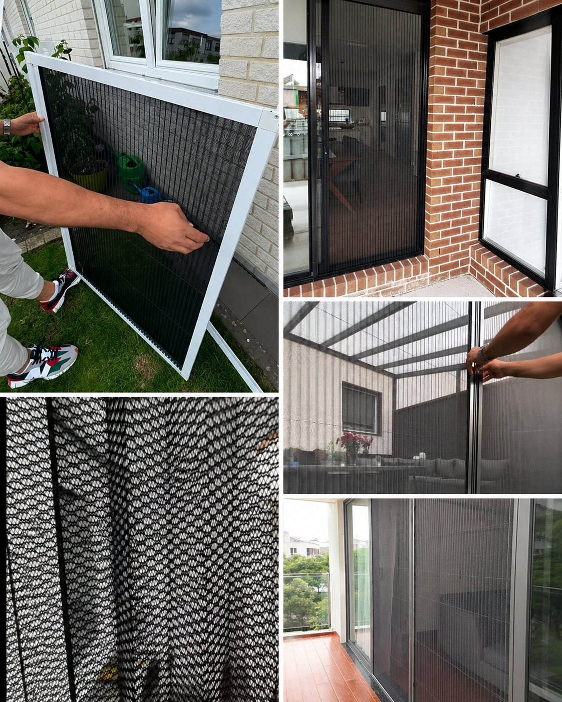 Pleated Mosquito Mesh Bangalore